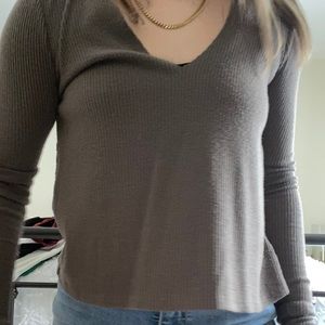 Brown Urban Outfitters sweater